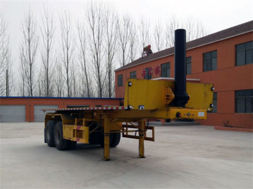 平板自卸半掛車