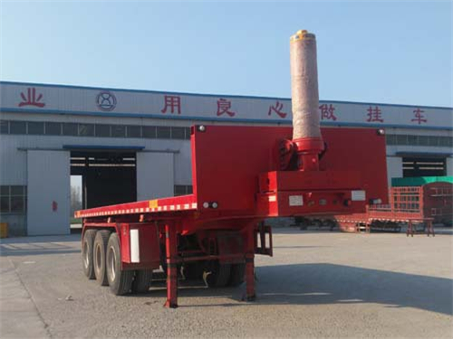 平板自卸半掛車