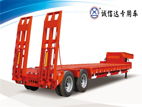 低平板半掛車(chē)